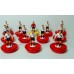 Subbuteo Andrew Table Soccer Austria 1934 World Cup Team on Hasbro Bases